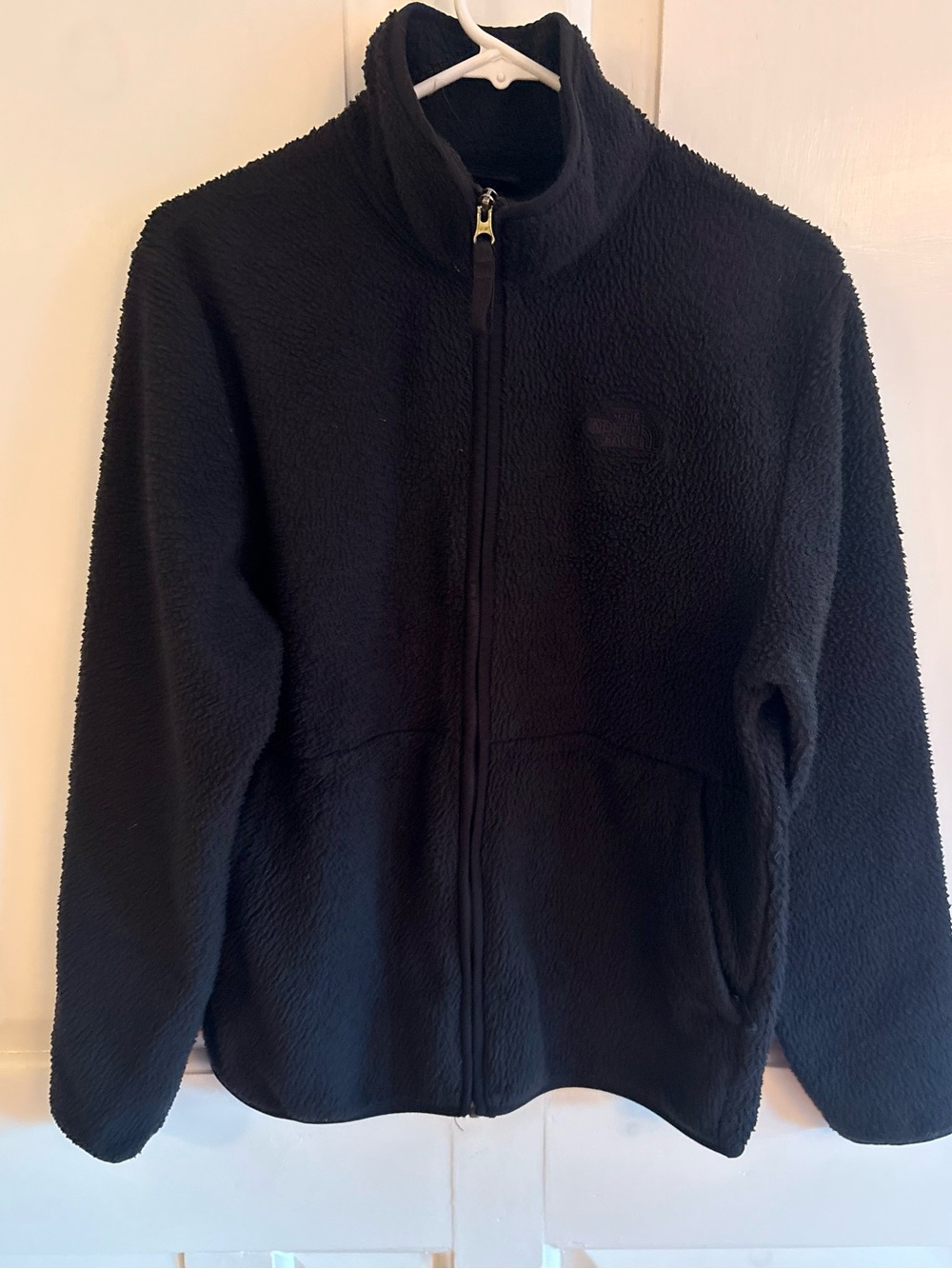 The North Face Men’s Medium Black Fleece Jacket Full Zip